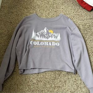 Colorado Cropped Sweatshirt